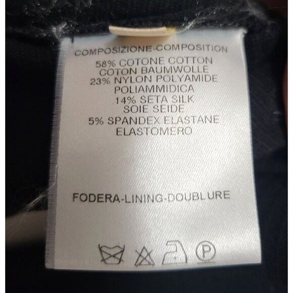 STELLA MCCARTNEY Black Ribbed Knit Bodycon Dress - Picture 16 of 17